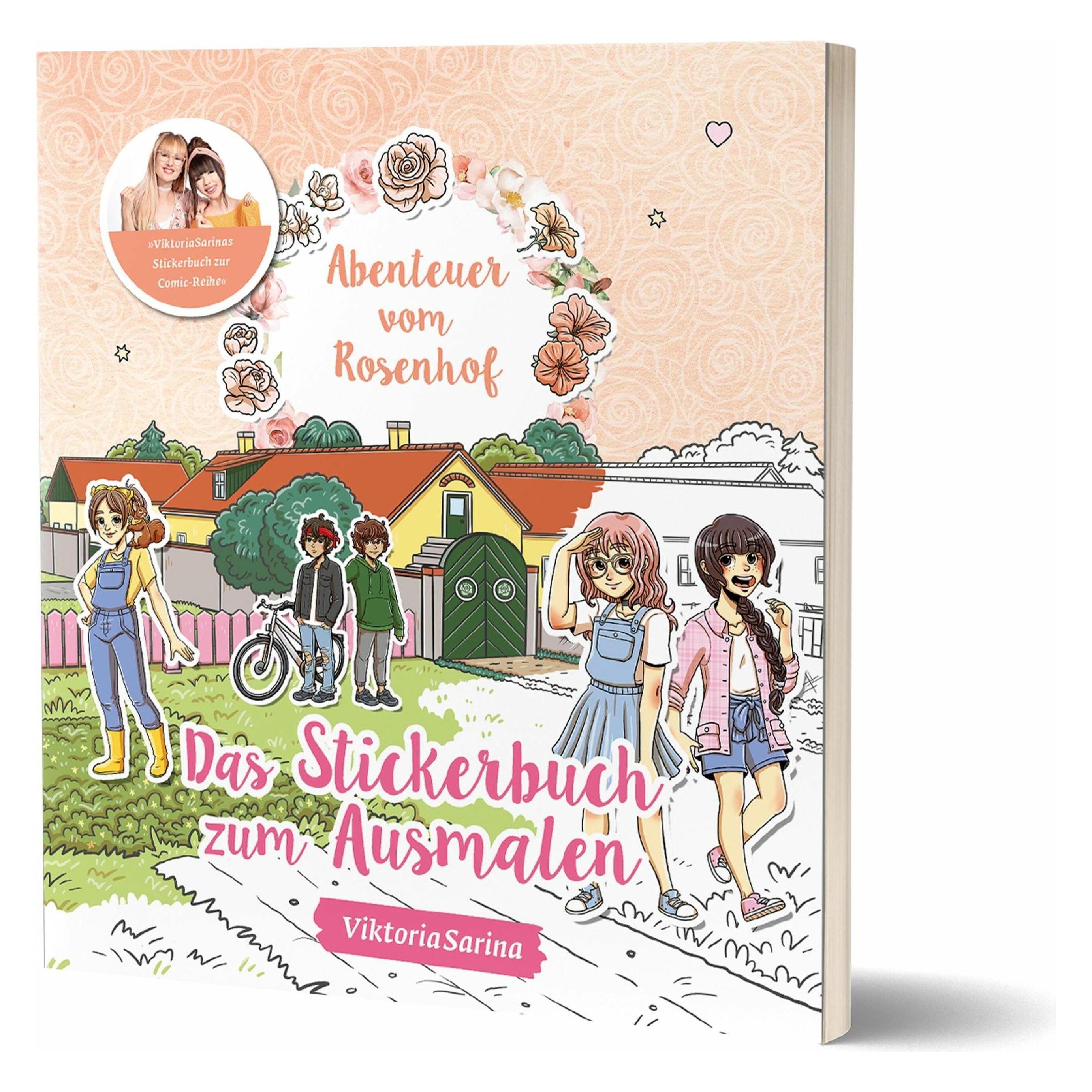 Bastei Lübbe ViktoriaSarina:Abenteuer vom Rosenhof: (60 Sticker) (46198069)