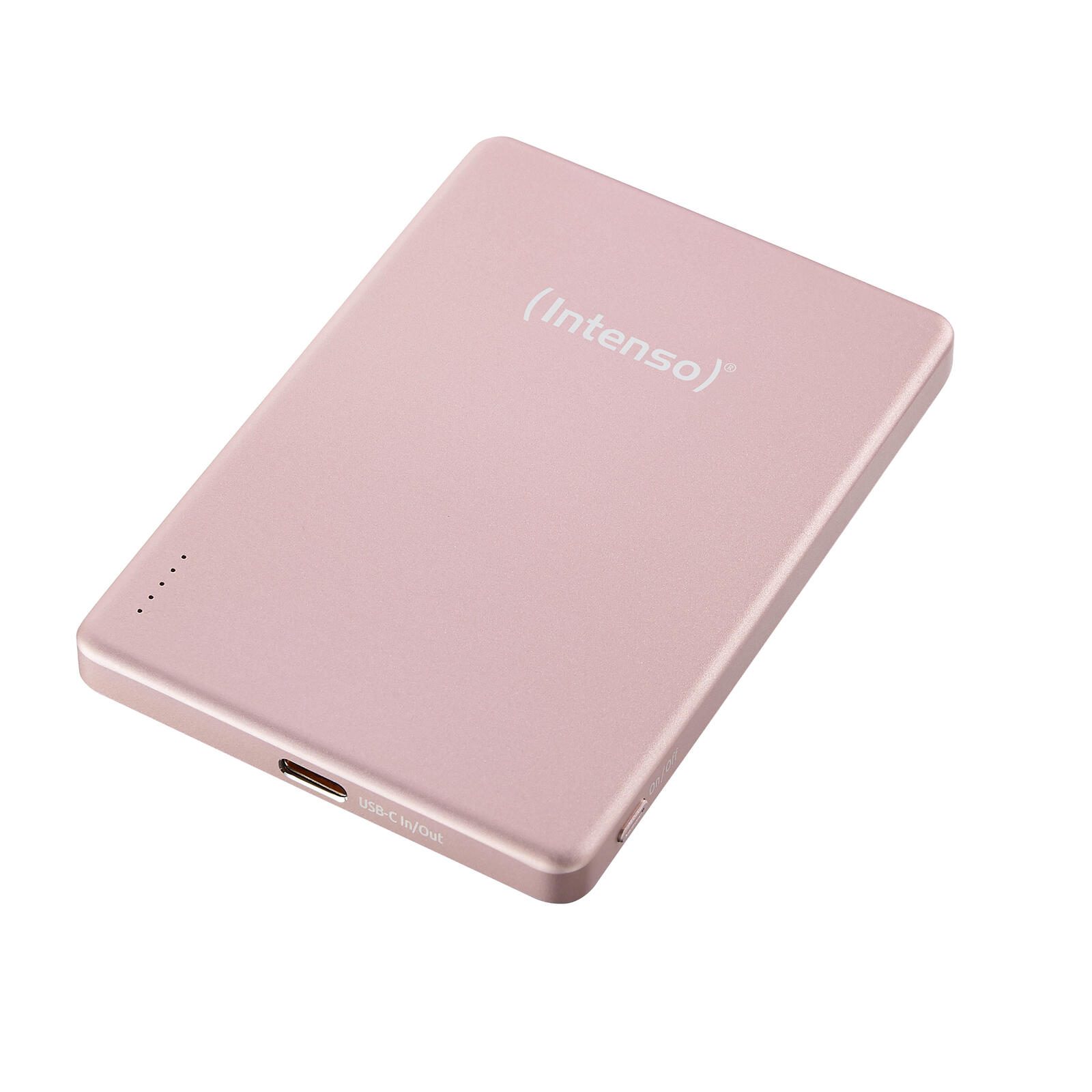 Intenso MW5000 magnetische kabellose Powerbank - Rosé 7344023