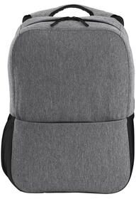 Port Authority BG218 Access Square Backpack in Heather Gray/Black size OSFA   Canvas