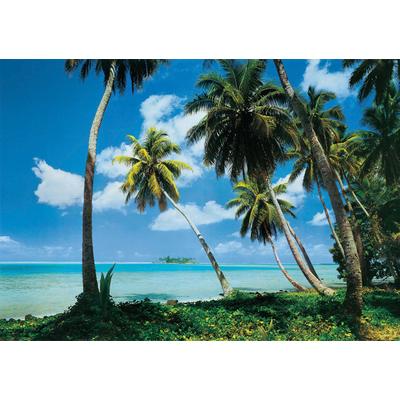 Fototapete PAPERMOON "Tahiti", bunt, B:3m L:2,23m, Vlies, Tapeten
