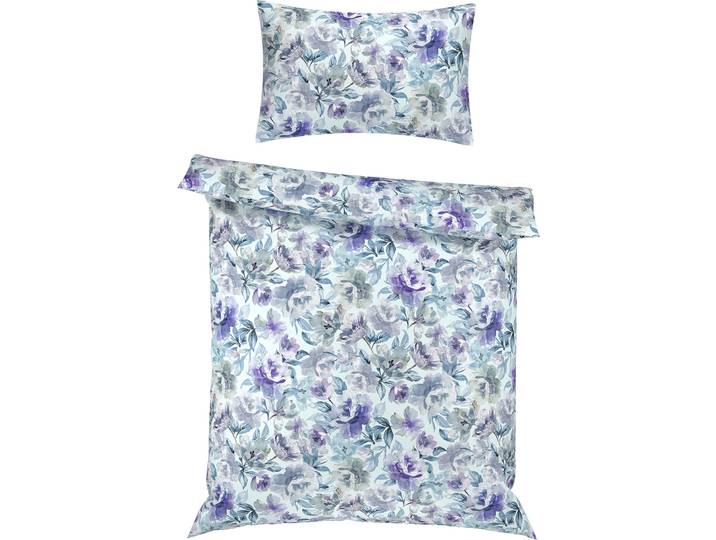 Bettwäschegarnitur Kathi Weiss Baumwolle 160 cm