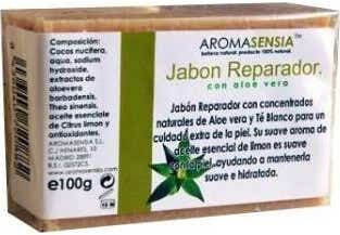 Aromasensia Jabón Reparador con Aloe Vera 100 g