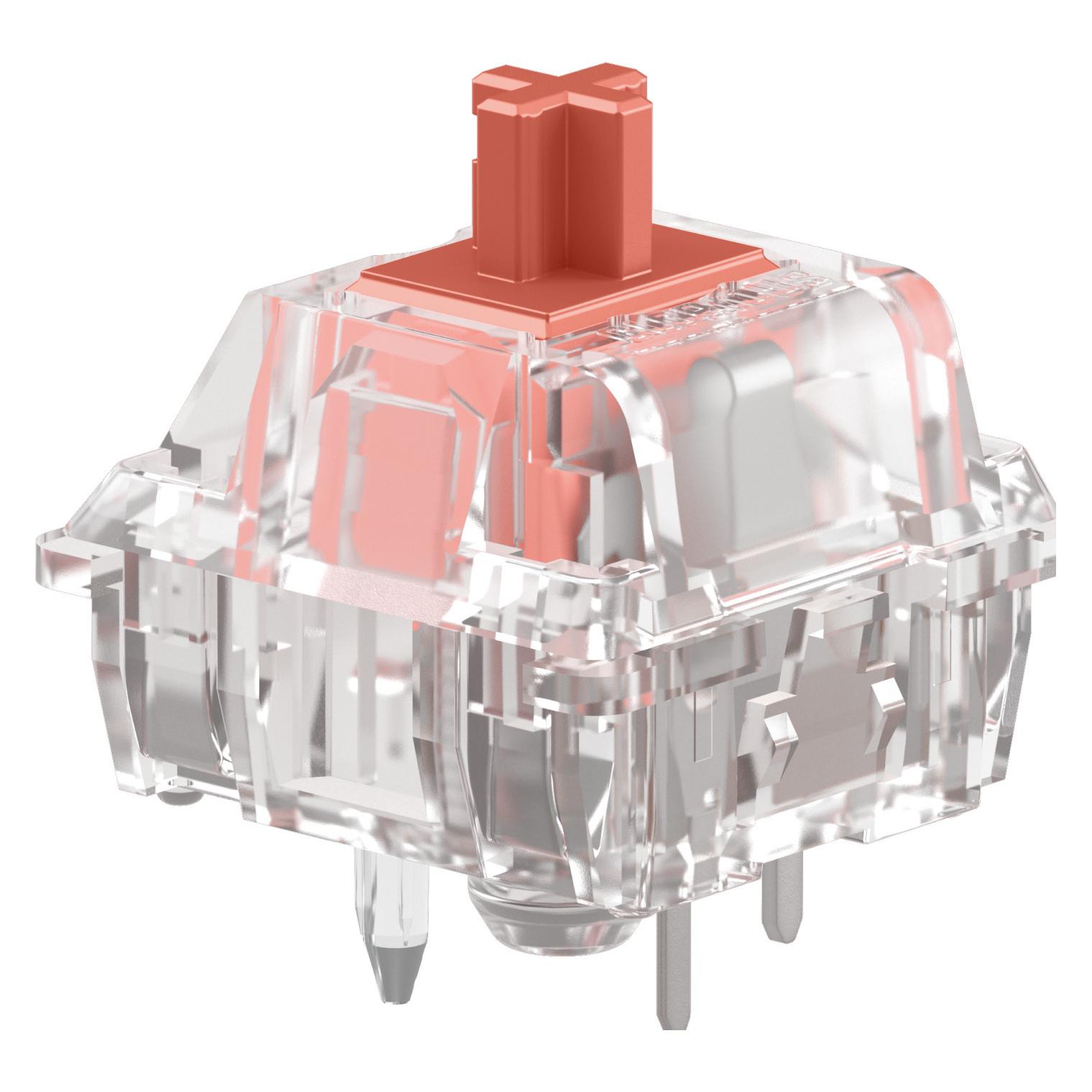 Glorious Mechanical Switches (110pcs) - Fox - Ultralight (Linear) 30g (GLO-KB-ACC-SWT-FOX-UL-LUBED-110)