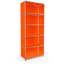 Aktenregal System 4 Metall Orange