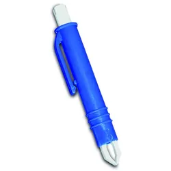 GRAMM medical Zeckenzange Kunststoff Blau 9,5 x 1,1 cm