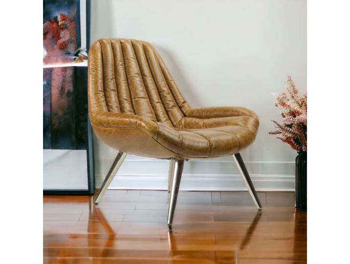 Fauteuil Moderne Seventeen en Cuir - Cuba