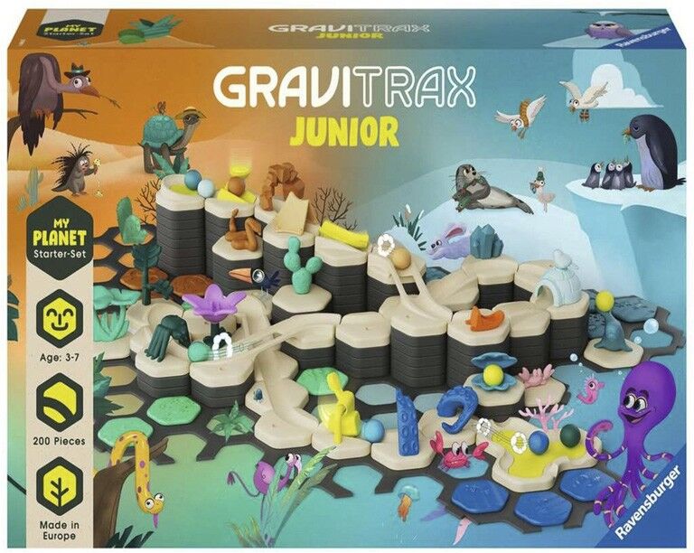 Ravensburger GraviTrax JUNIOR Starter Set XL My Planet 200 pcs