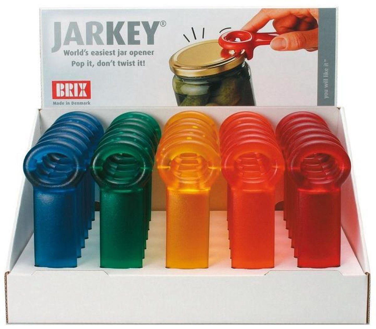 Brix JarKey pottenopener frost