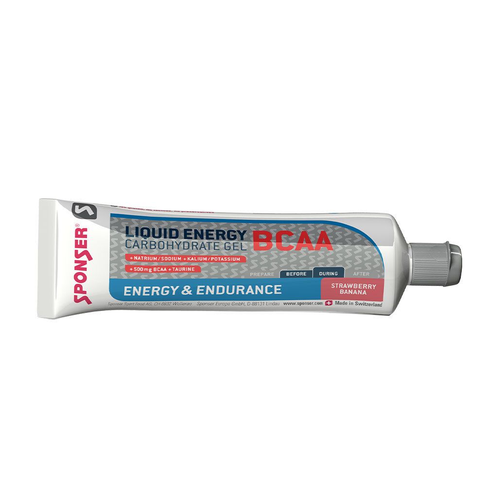 Sponser Liquid Energy Bcaa Erdbeere-Banane 70 g Gel