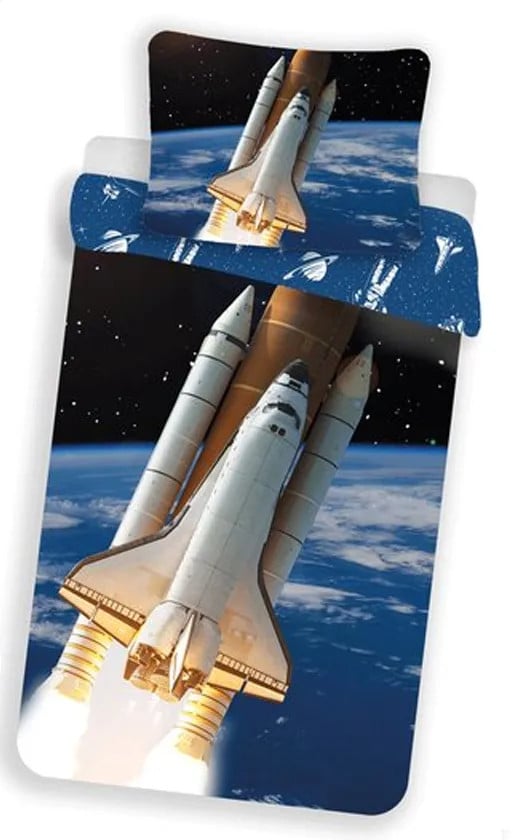 Sweet Home Spaceship Dekbedovertrek voor volwassenen - 140 x 200 cm