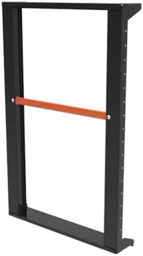 Admiral Staging Admiral Slim-Line Paneel H 110 Schwarz Mit Orangefarbenem Griff