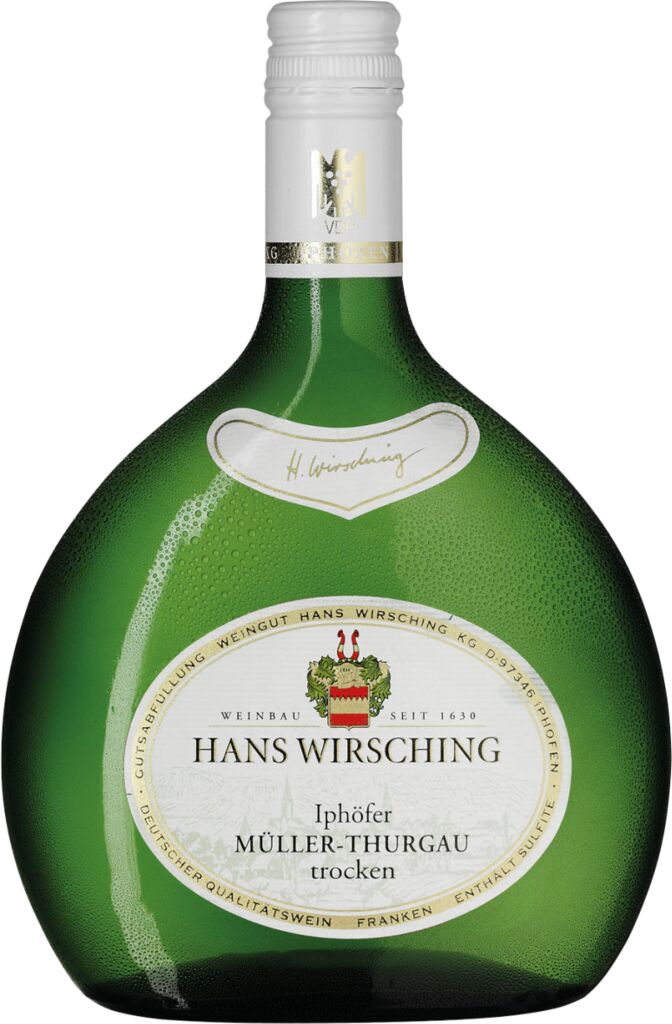 Iphöfer Müller-Thurgau Franken QbA trocken 2023 Hans Wirsching
