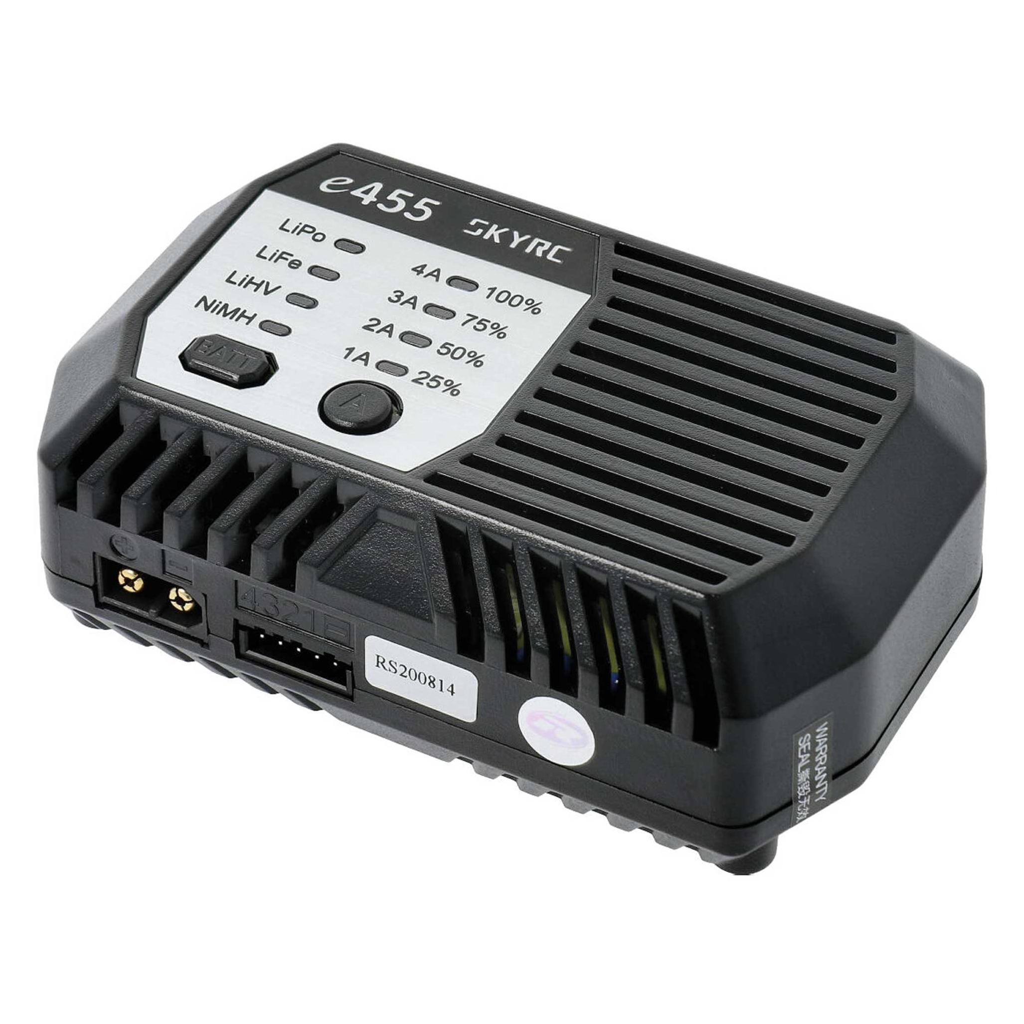 SkyRC e455 AC NiMH 6-8 / LiPo 2-4S, 50W (SK100170-01)