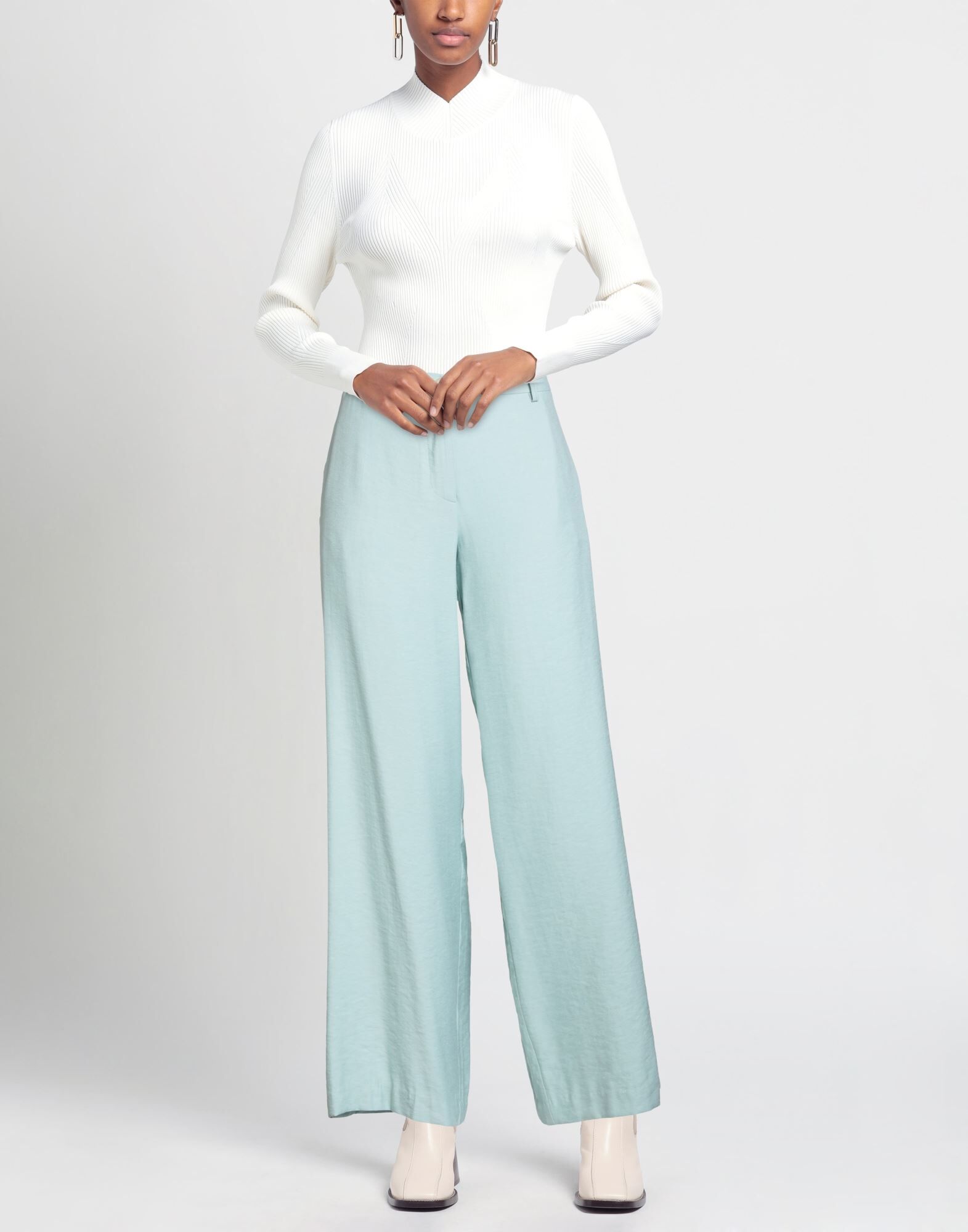 Em...Ma Pantalones Mujer Azul celeste L Mujer
