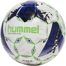 hummel hmlINSPIRE Training Lite 290g Leicht-Fußball 7849 - blue/white/neon green 3