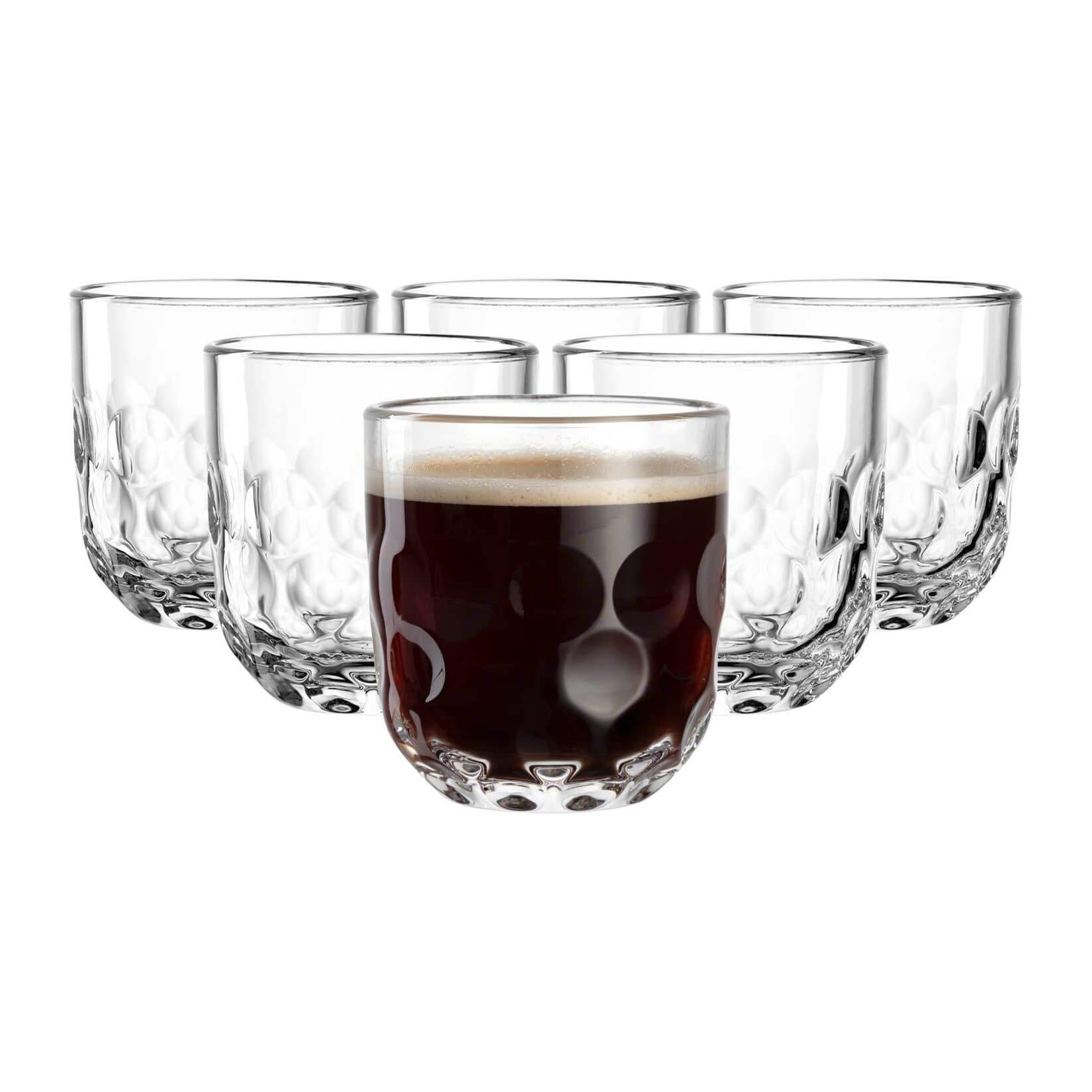 Leonardo Kaffeegläser (1) Gocce 220 ml 6er Set