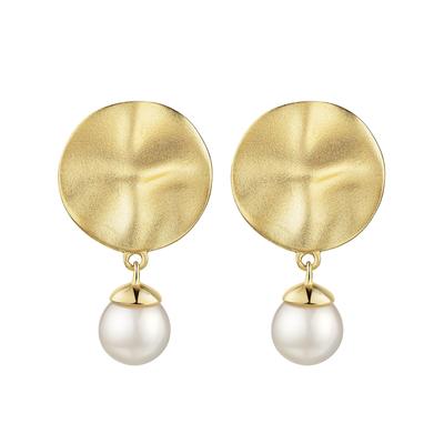 Paar Ohrstecker CELESTA, gold (gelb), Ohrringe, Damen, one-size, Silber 925 (Sterlingsilber)