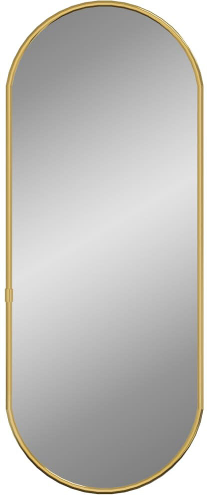 17 Stories Kluk Plastic Mirror Gold 25cm x 60cm