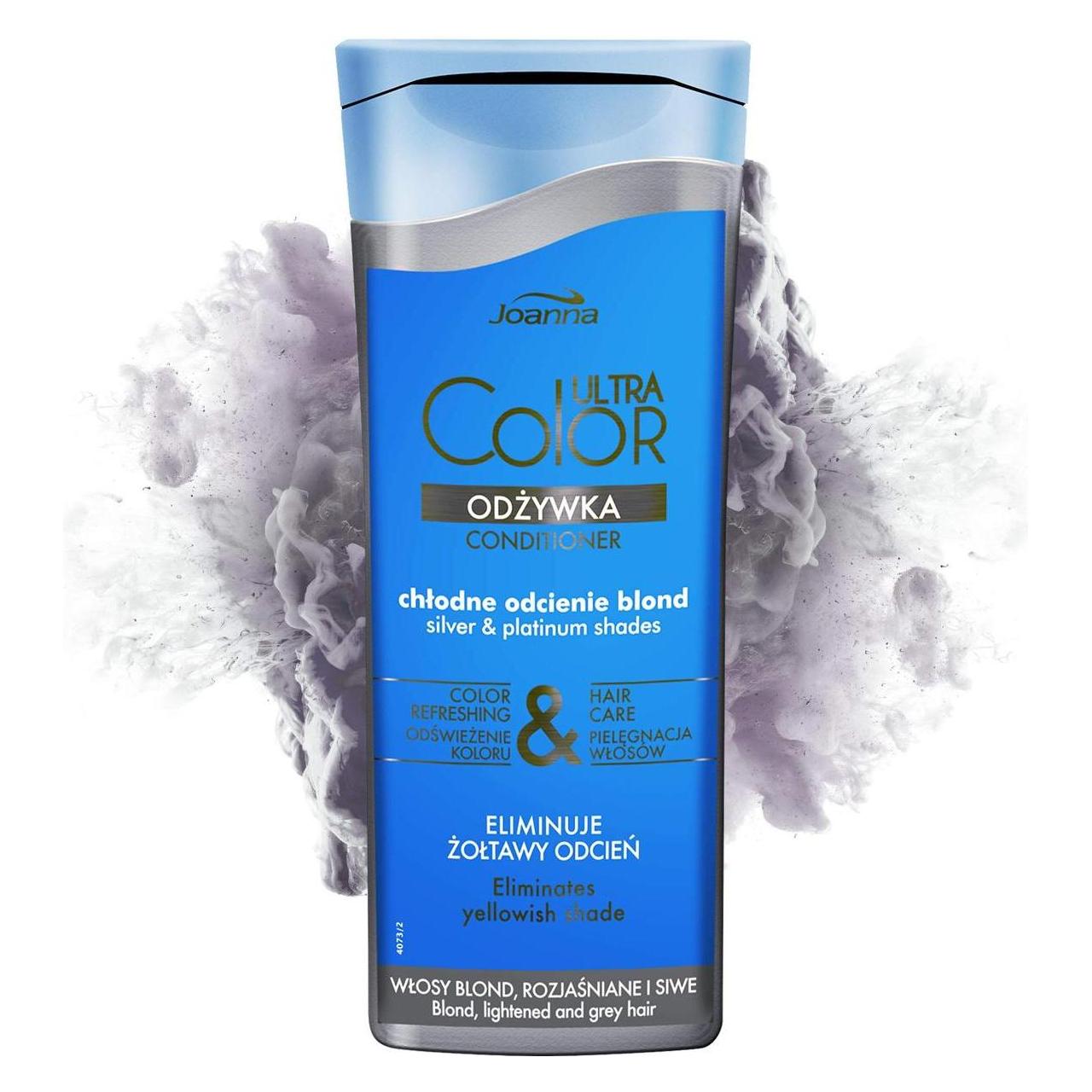 Joanna Ultra Color System Conditioner Forond Lightened & Grey Hair Conditioner For Platinum Shade (200 ml) (522962)