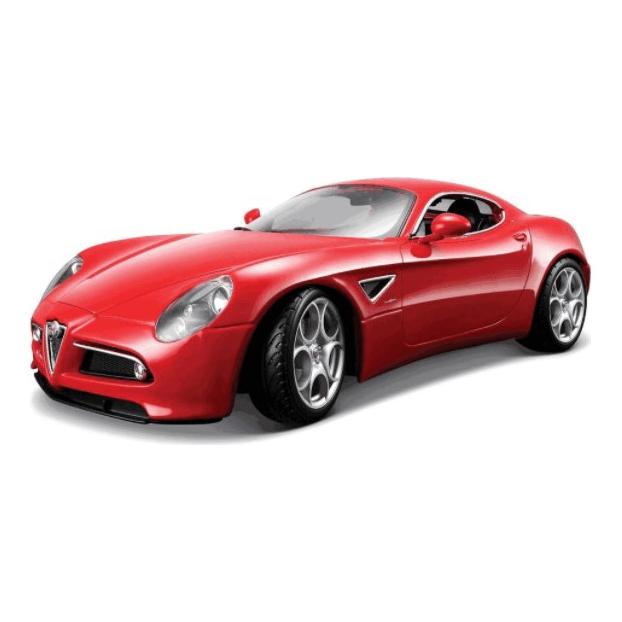 Bburago 18/43004 Alfa Romeo 8C 2007 Competizione scale 1:32 metallic (Asst.18/43100,18/43000) red (41189101)
