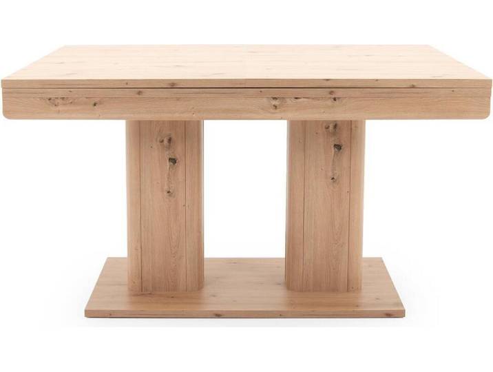 CALICOSY - Ausziehbarer Esstisch Nachbildung Artisan-Eiche L140-220 cm – HEIDELBERG