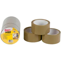 6x Easy Work, Klebeband, Paketklebebänder (48 mm)