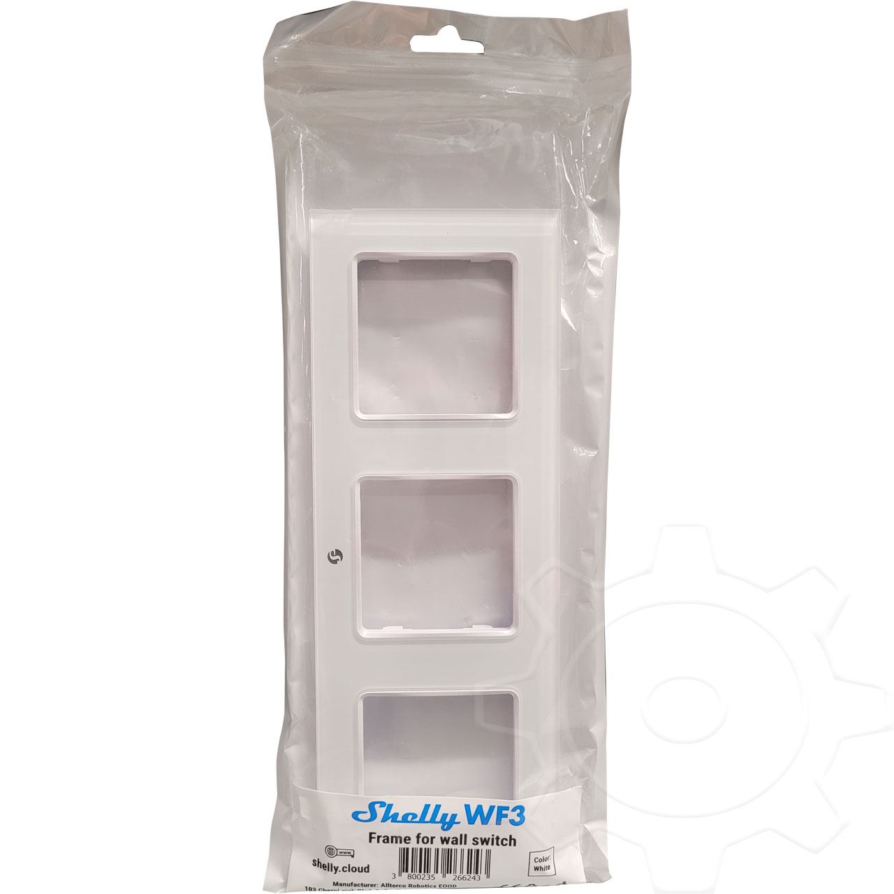 Shelly Accessories . "Wall Frame 3" . Wandtaster Rahmen 3-fach . Weiß