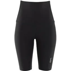 WINSHAPE Damen Functional Comfort High Waist Biker Shorts HWL412C, Größe XL in Schwarz Schwarz