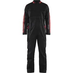 Stretch Overall "6144" Industrie - C44 - schwarz/rot