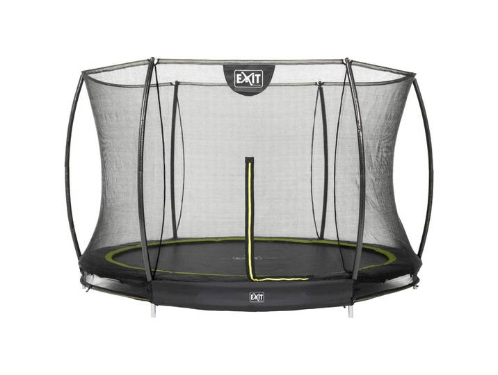 Trampolin Ø 305 cm mit Sicherheitsnetz Exit Silhouete