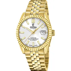Festina Automatik Herren Automatik F20092/1 - perlmutt,gold - 41mm