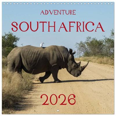 Adventure South Africa 2026 (Wall Calendar 2026 12 × 12 Inch) CALVENDO 12 Month Wall Calendar