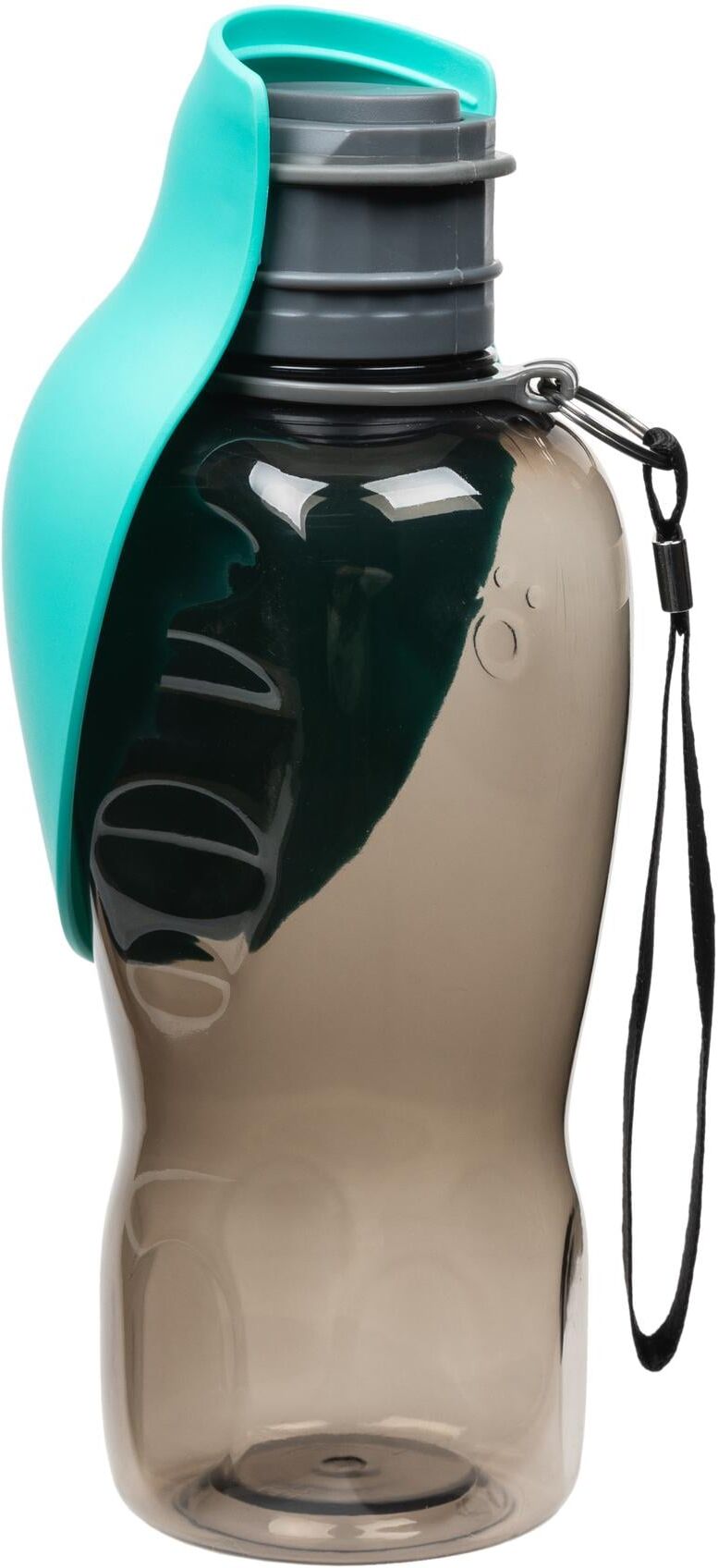 Trinkflasche "FTM 800 ml", grau (türkis), Trinkflaschen, Trinkflasche türkis Einheitsgröße