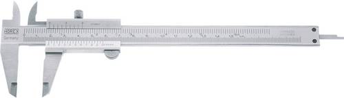 Taschenmessschieber 100 mm 32405 Messbereich 100 mm Ablesung 0,05 mm Schnabellänge 30 mm