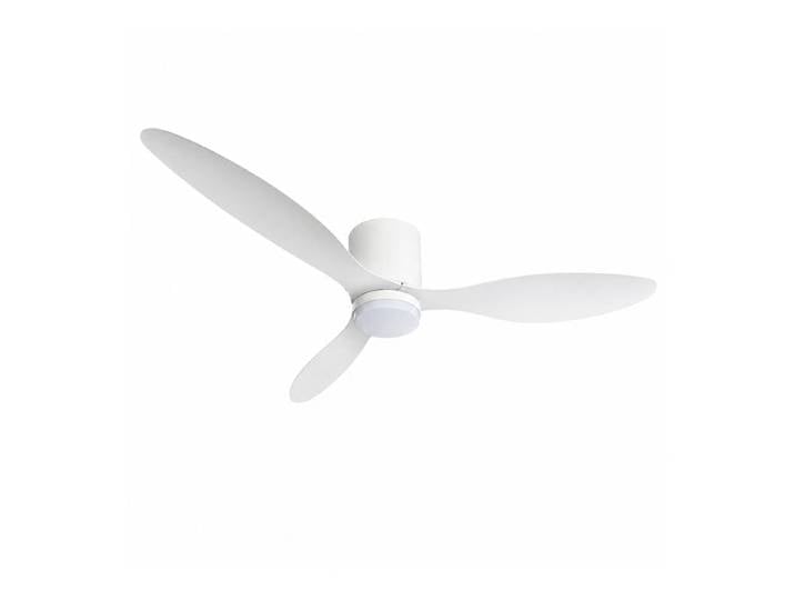 Ventilateur De Plafond Led 18w Cct Blanc Avec Télécommande Ø107cm - Silumen
