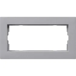 Gira Abdeckrahmen 2fach alu 1002255