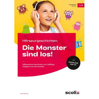 Hörspurgeschichten: Die Monster sind los!, Set von Petra Mönning, Scolix in der AAP Lehrerwelt GmbH, 978-3-403-10729-3