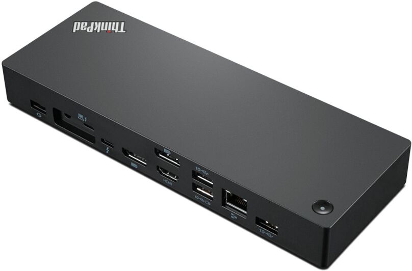 Lenovo ThinkPad Thunderbolt 4 Wired WorkStation Port Replicator Dock HDMI DP Black