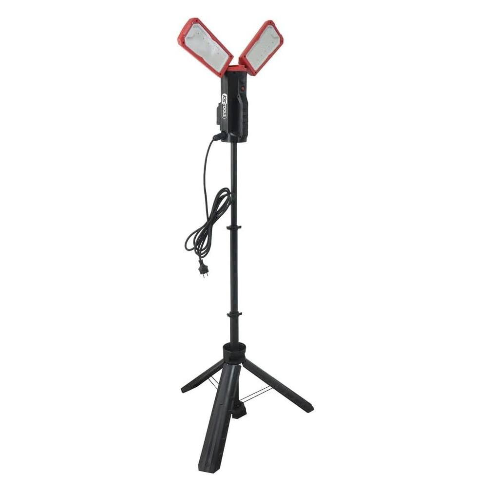 KS Tools Drahtlose Stativprojektor mit 10.000 Lumen und AC/DC-Betrieb (10000 lm) (150.4470F)