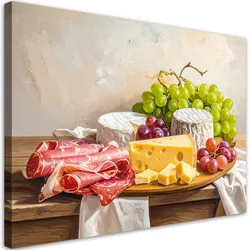 LEINWANDBILD Essen & Trinken 90x60cm