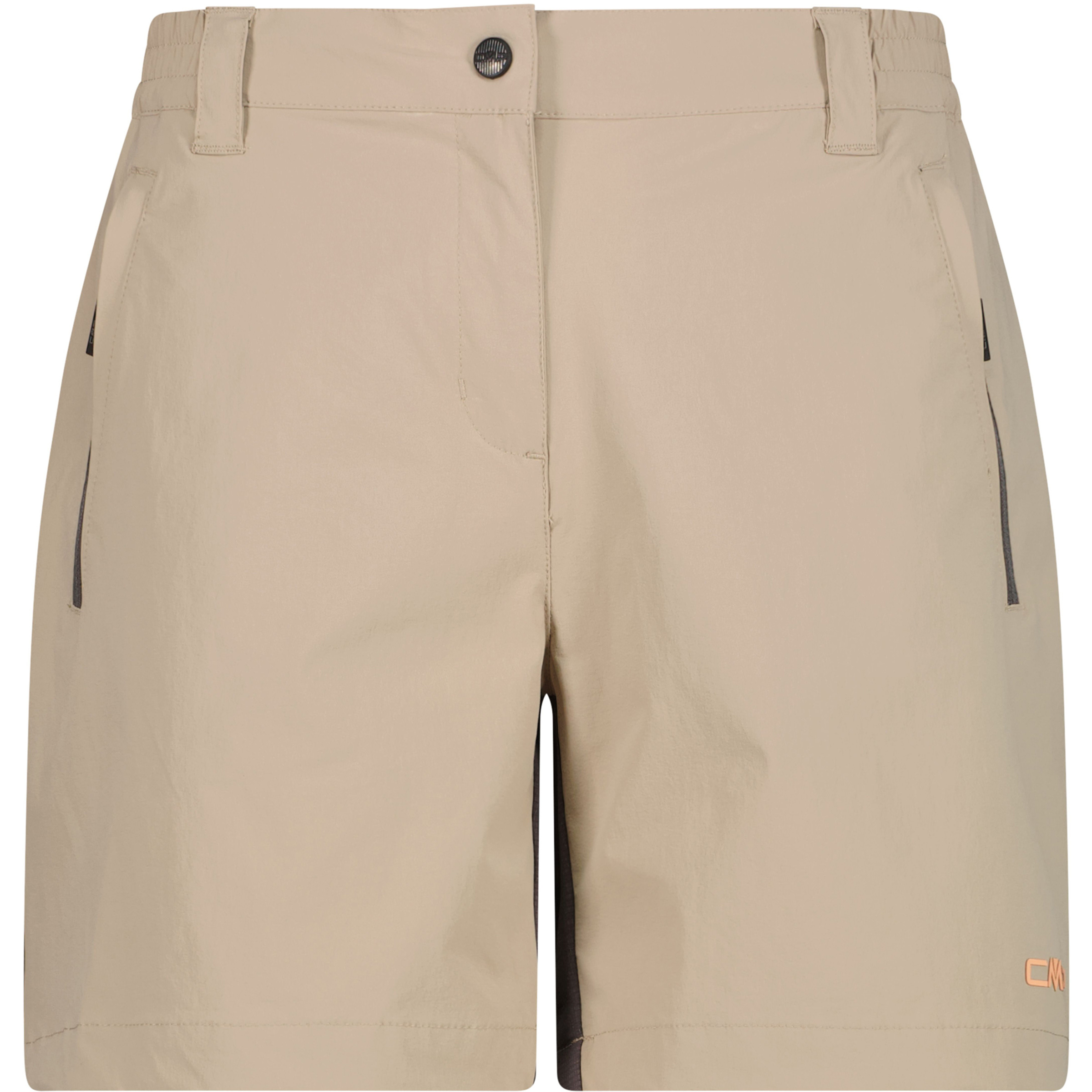 CMP Bermuda Damen Kurze Hosen beige Größe L Trekking Elastisch
