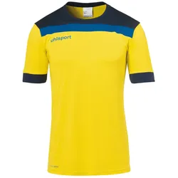 uhlsport Offense 23 Trikot kurzarm limonengelb/marine/azurblau 128