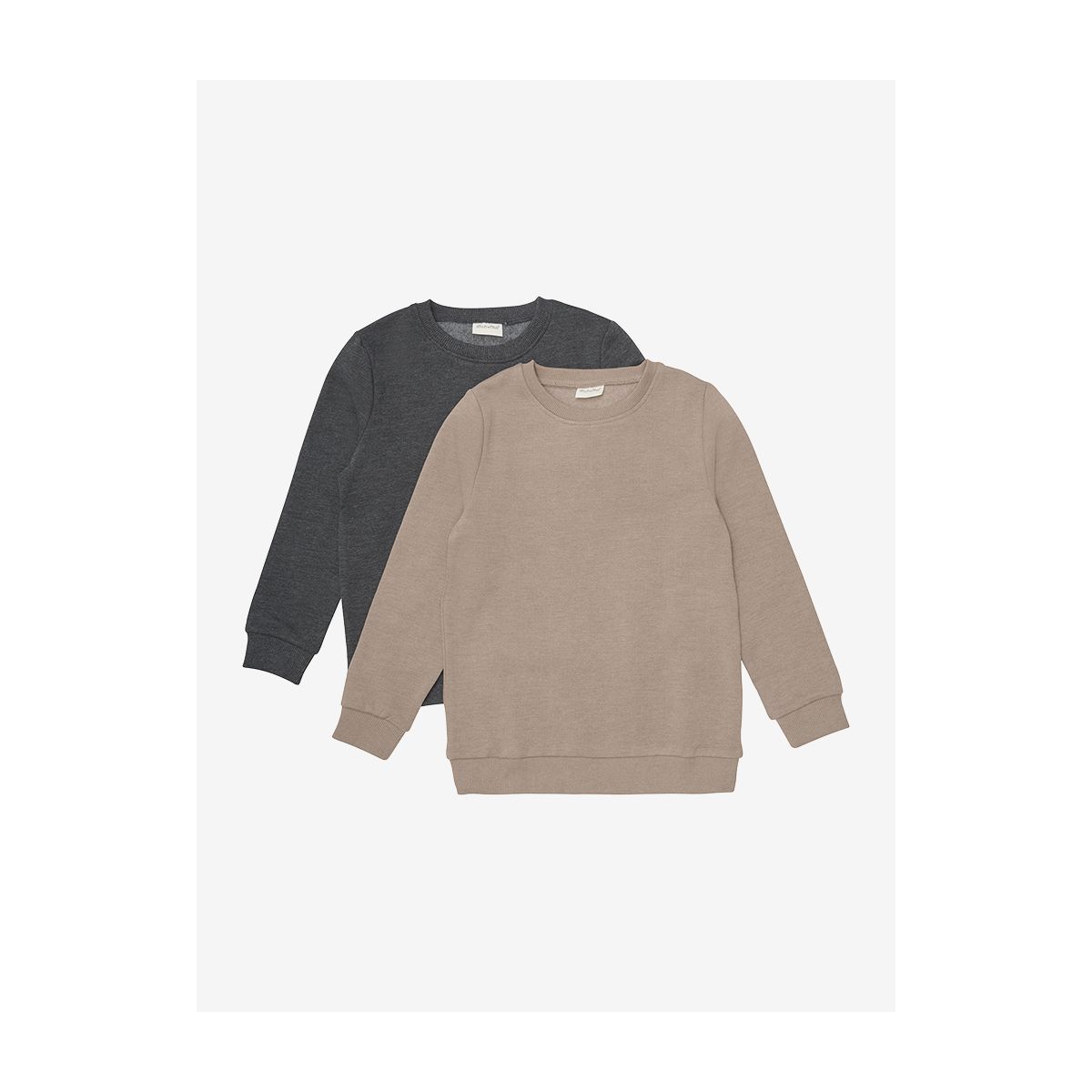 Minymo Sweatshirt (2-pack) fossil (2563) 152 6057-2563-152