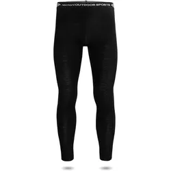 Normani, Herren, Funktionsunterhose, Herren Merino Unterhose Sydney (6XL), Schwarz