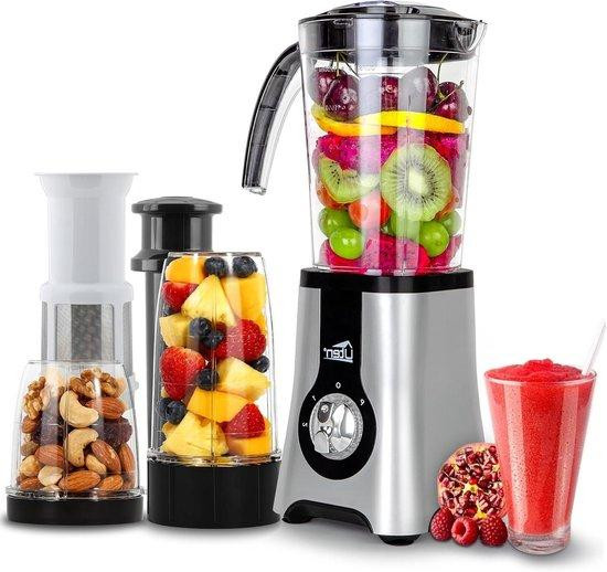 Multifunctionele Blender Smoothie Maker Zilver 1,25 l