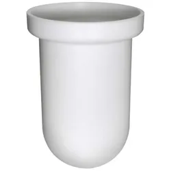 Emco Rondo Ersatzglas 501500091 Kunststoff weiß, für WC-Bürstengarnitur