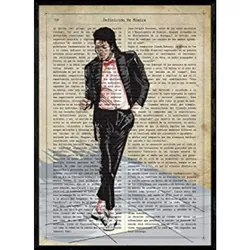 POSTER Michael Jackson. A4 Rahmenlos