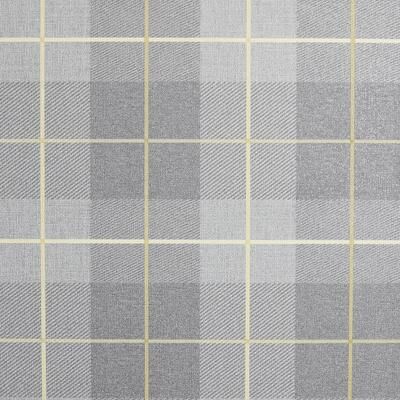 Arthouse Hector Grey Plaid Wallpaper