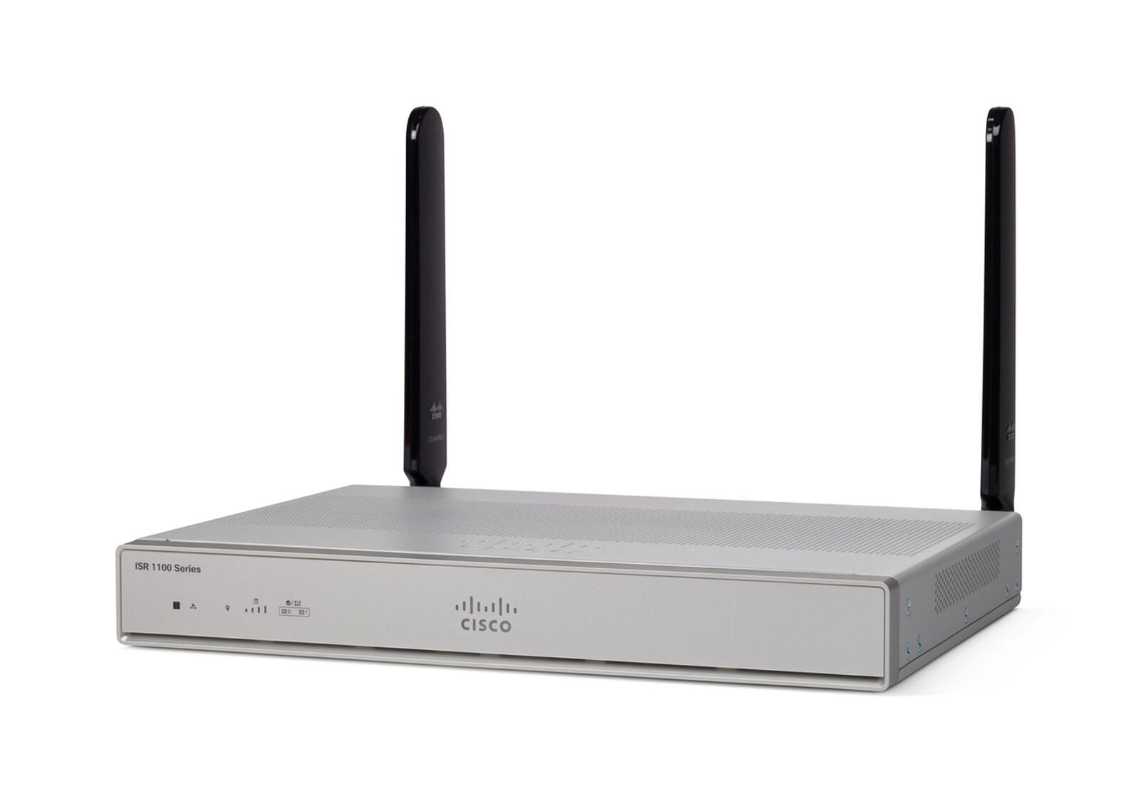 Cisco Integrated Services Router mit 4 Gigabit Ethernet (GbE)-Ports, 1 VA-DSL (Anhang A/M) und GE-WAN-Router (C1117-4P)