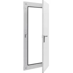 Hager FB71WLN Brandschutz-Wandaufsatztür, univers, 30min, 1345x575x51mm, IP42
